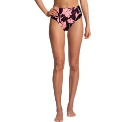 Andie x Lands' End Women's Tugless High Waisted Bottoms