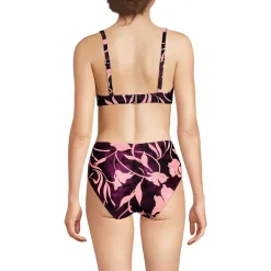 Andie x Lands' End Women's Tugless Molki Bikini Top