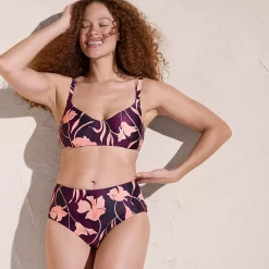 Andie x Lands' End Women's Tugless Molki Bikini Top