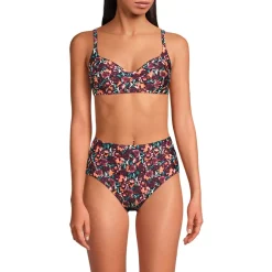 Andie x Lands' End Women's Tugless Molki Bikini Top