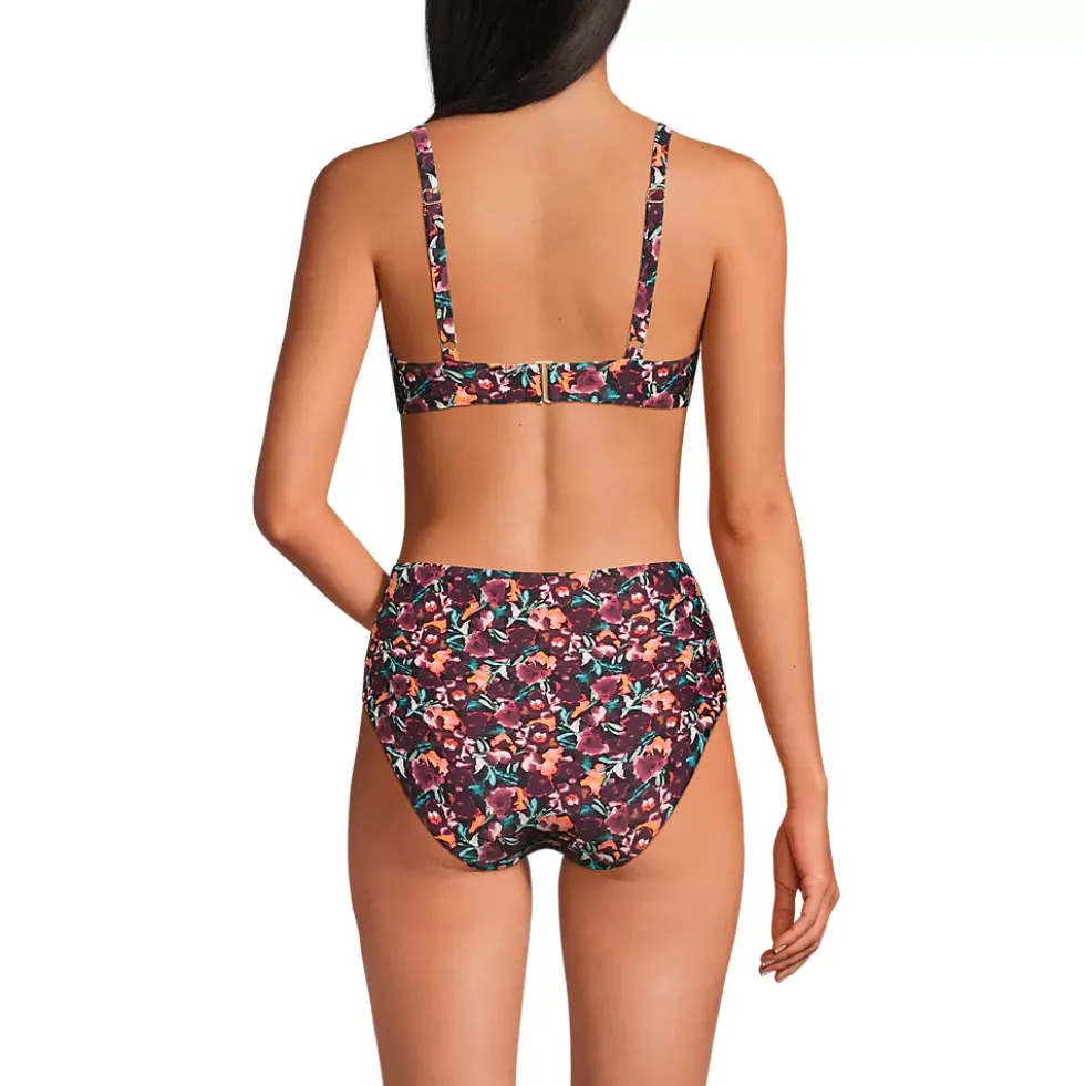 Andie x Lands' End Women's Tugless Molki Bikini Top
