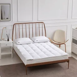 Beautyrest Cotton Blend Feather and Down Fiber Mattress Topper