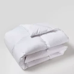 Beautyrest Light Warmth Cotton Blend Feather and Down Fiber Comforter