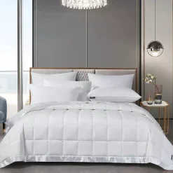 Beautyrest Light Warmth Cotton Blend Down Blanket