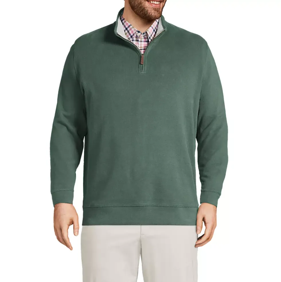 Bedford Rib Quarter Zip Pullover Sweater
