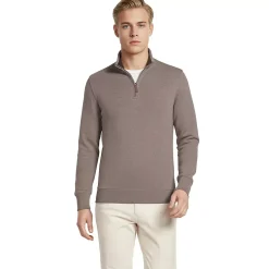 Bedford Rib Quarter Zip Pullover Sweater