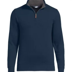 Bedford Rib Quarter Zip Pullover Sweater