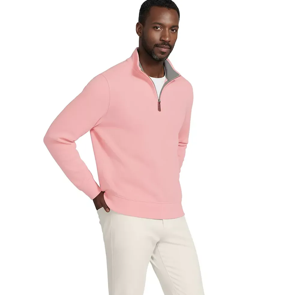 Bedford Rib Quarter Zip Pullover Sweater