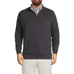 Bedford Rib Quarter Zip Pullover Sweater