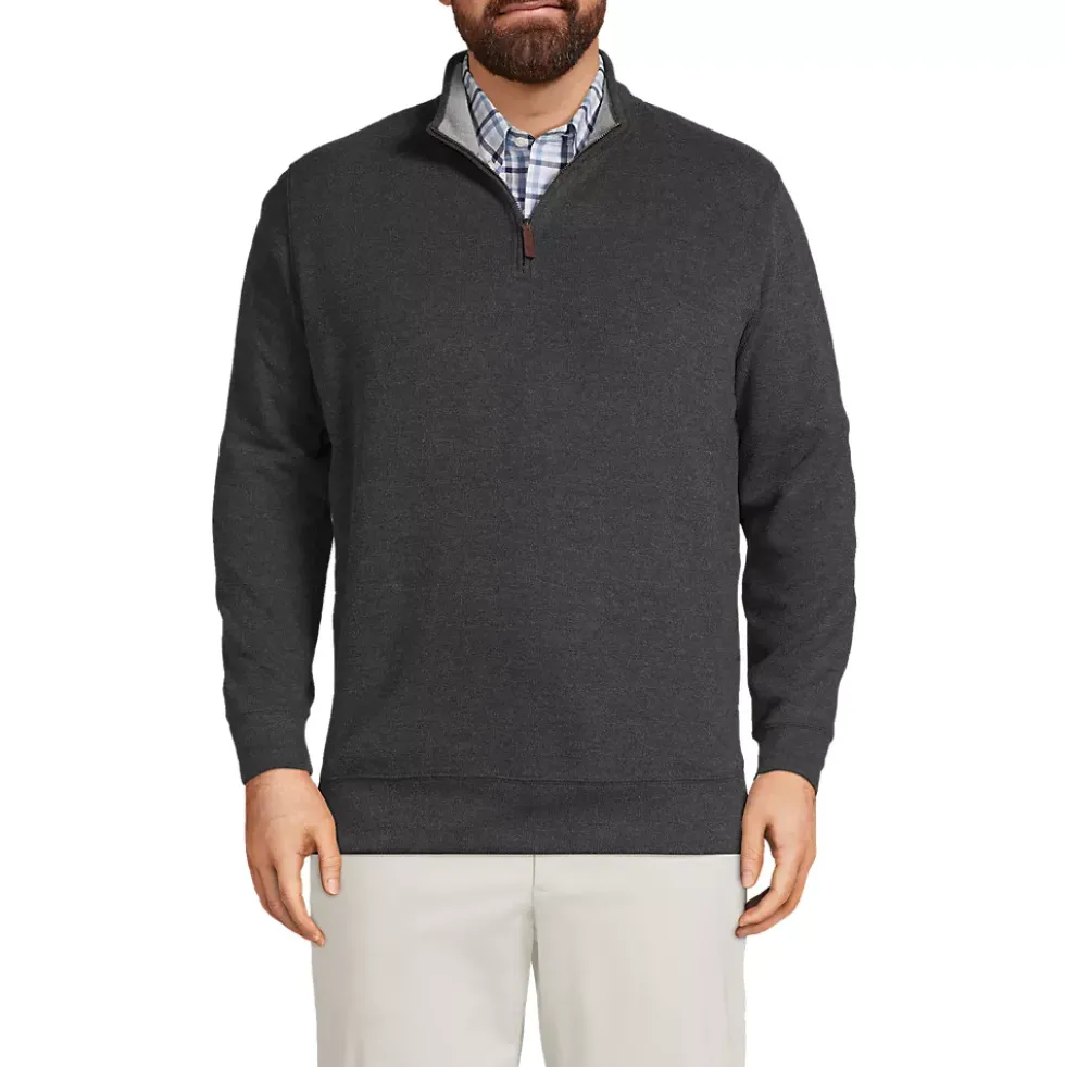 Bedford Rib Quarter Zip Pullover Sweater