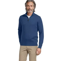 Bedford Rib Quarter Zip Pullover Sweater