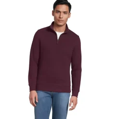 Bedford Rib Quarter Zip Pullover Sweater