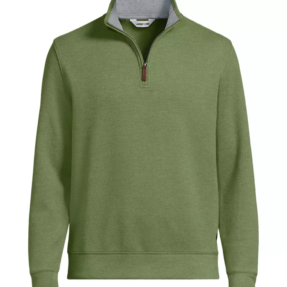 Bedford Rib Quarter Zip Pullover Sweater