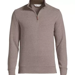 Bedford Rib Quarter Zip Pullover Sweater