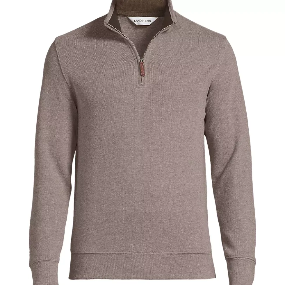 Bedford Rib Quarter Zip Pullover Sweater
