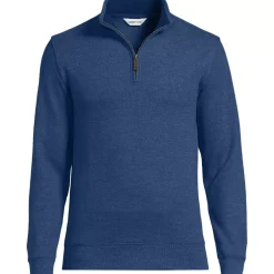 Bedford Rib Quarter Zip Pullover Sweater