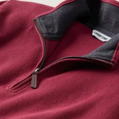 Bedford Rib Quarter Zip Pullover Sweater