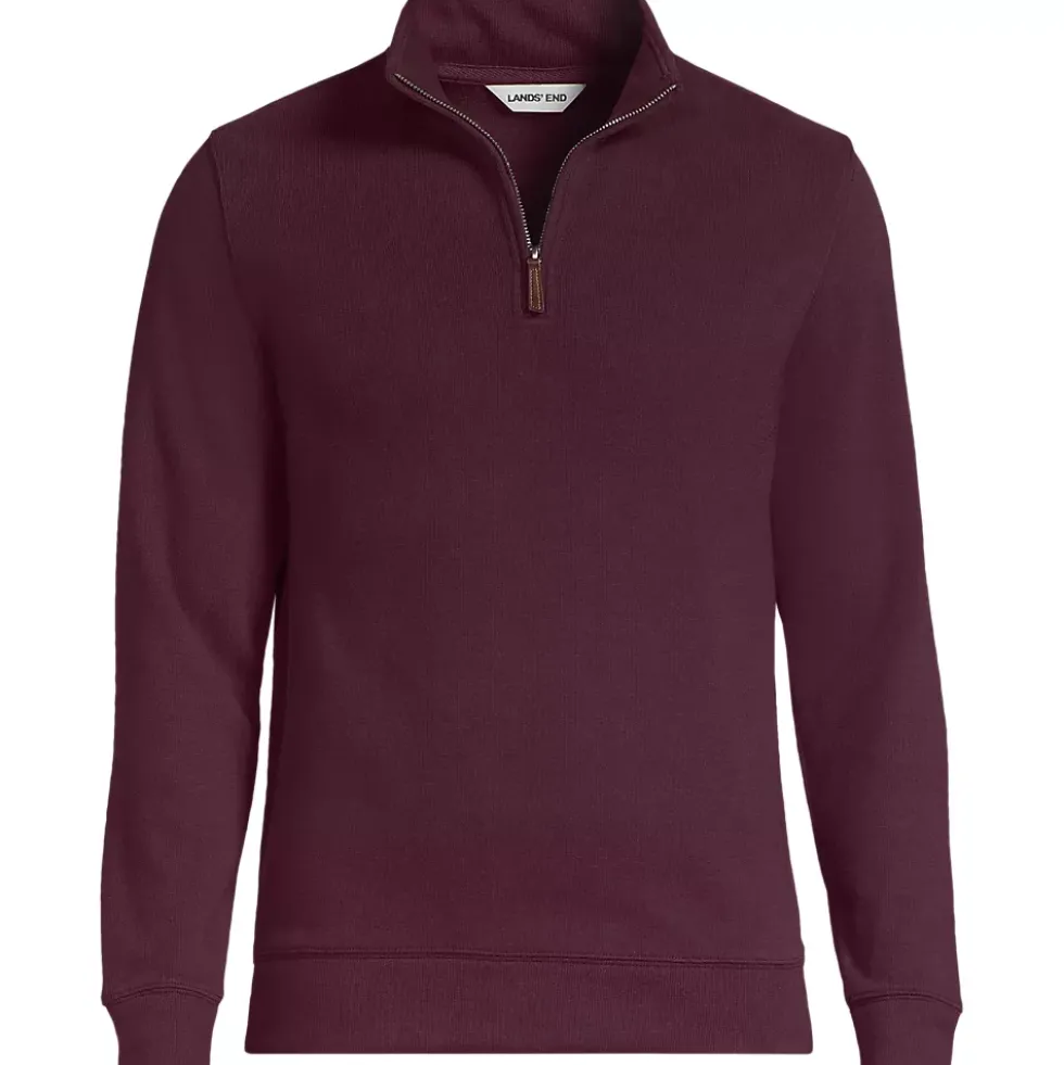 Bedford Rib Quarter Zip Pullover Sweater