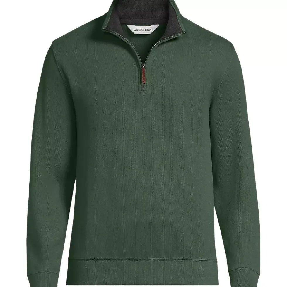 Bedford Rib Quarter Zip Pullover Sweater
