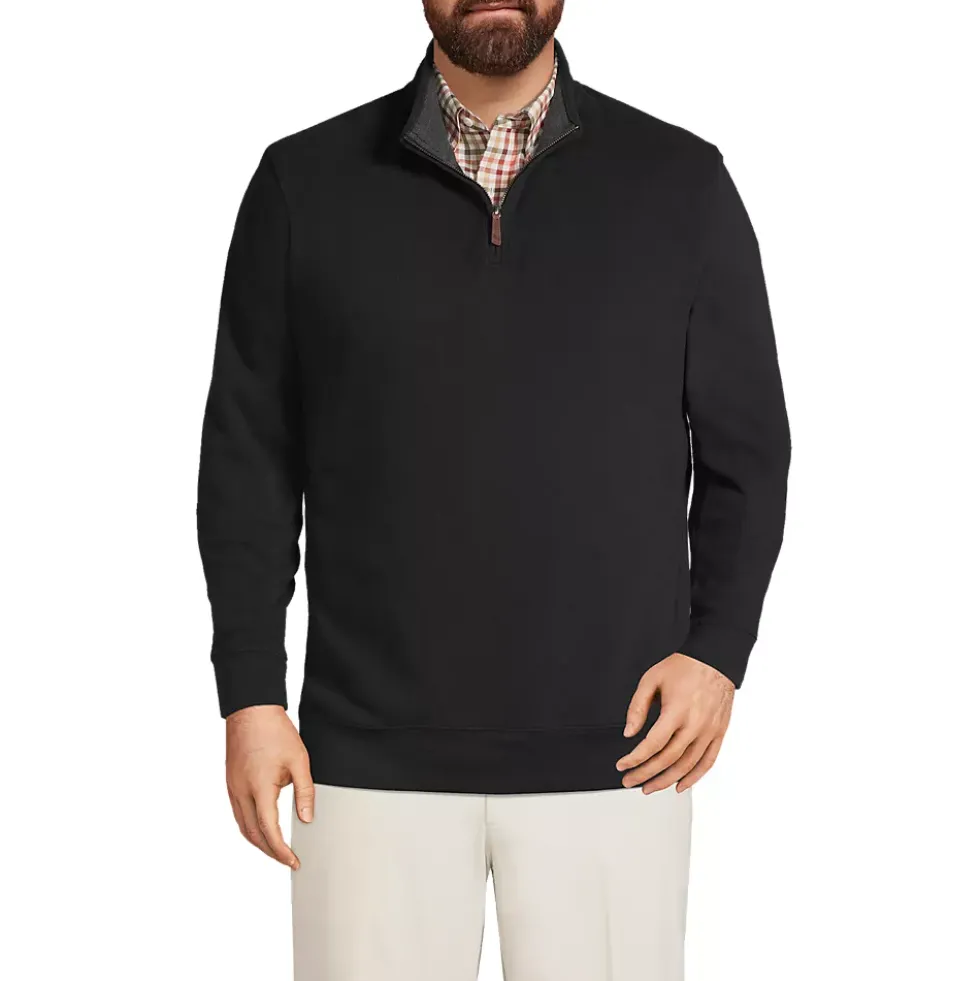 Bedford Rib Quarter Zip Pullover Sweater