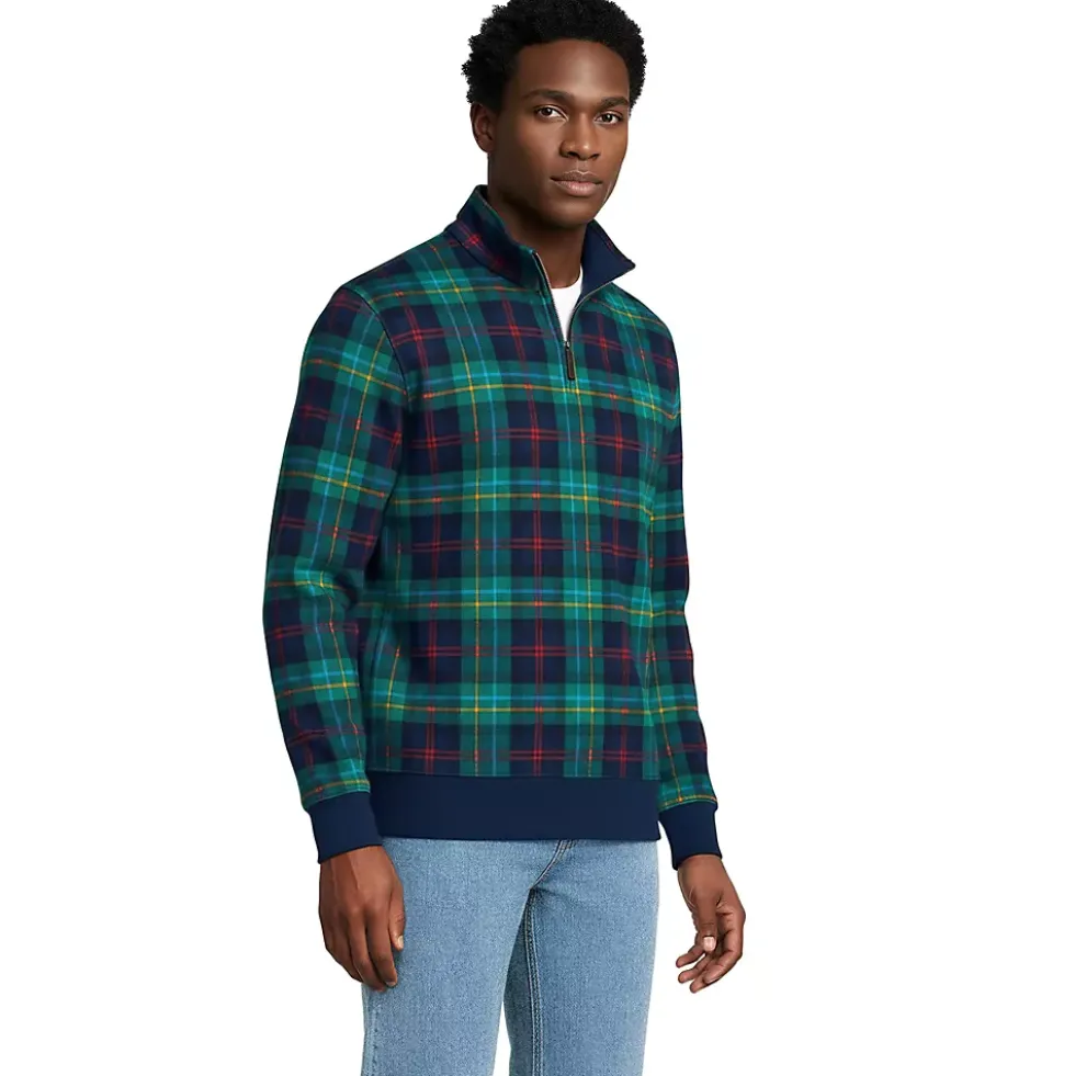 Bedford Rib Quarter Zip Pullover Sweater