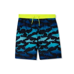 Boys Active Stretch Swim Trunks