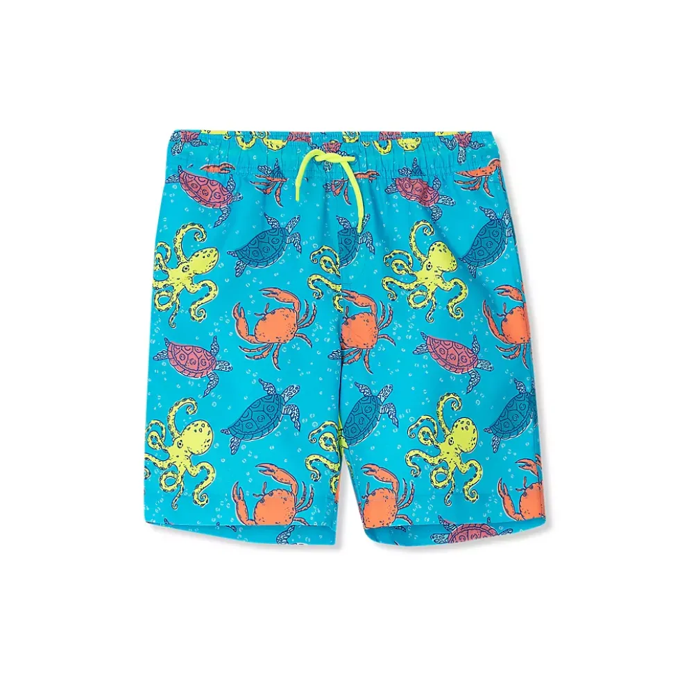 Boys Active Stretch Swim Trunks