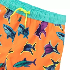 Boys Active Stretch Swim Trunks