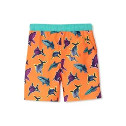 Boys Active Stretch Swim Trunks