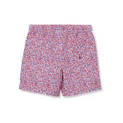 Boys Chlorine Resistant 5in Swim Trunks with Mesh Liner