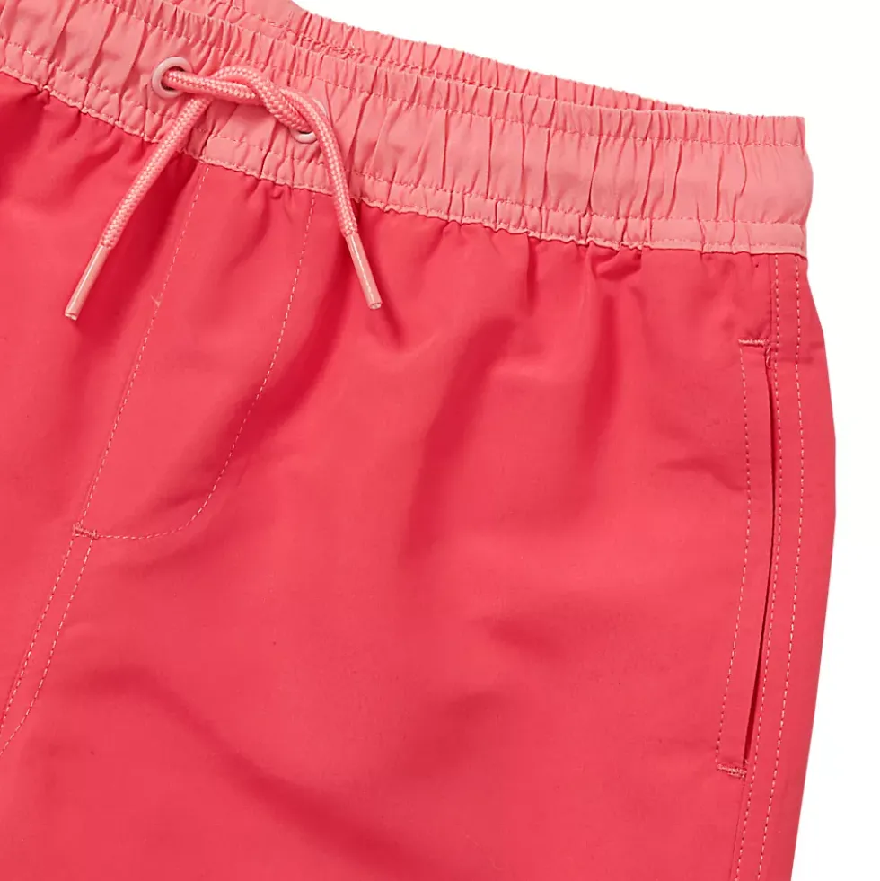Boys Chlorine Resistant 5in Swim Trunks with Mesh Liner