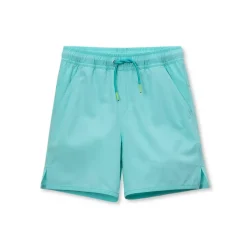 Boys Chlorine Resistant Magic Print Hydroliner Sport Swim Trunks