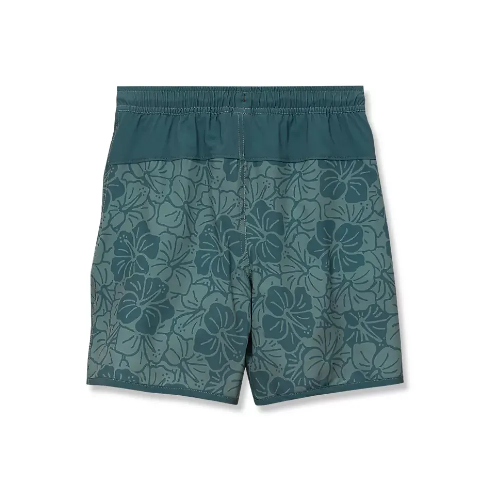 Boys Chlorine Resistant Stretch Hydroliner Sport Swim Trunks