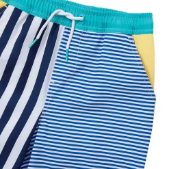 Boys Chlorine Resistant Stretch Hydroliner Sport Swim Trunks