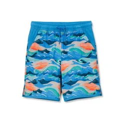 Boys Chlorine Resistant Stretch Hydroliner Sport Swim Trunks