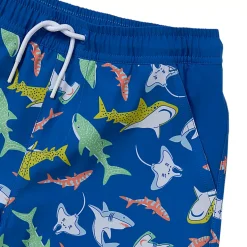 Boys Chlorine Resistant Stretch Hydroliner Sport Swim Trunks