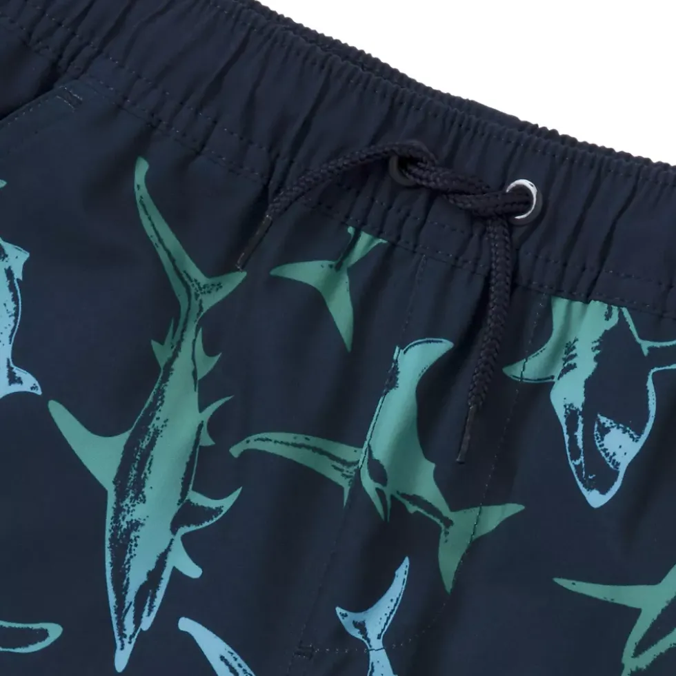 Boys Chlorine Resistant Stretch Hydroliner Sport Swim Trunks