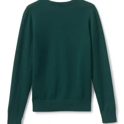 Boys Cotton Modal Fine Gauge V-neck Sweater