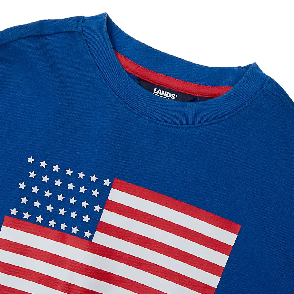 Boys French Terry Crewneck Sweatshirt