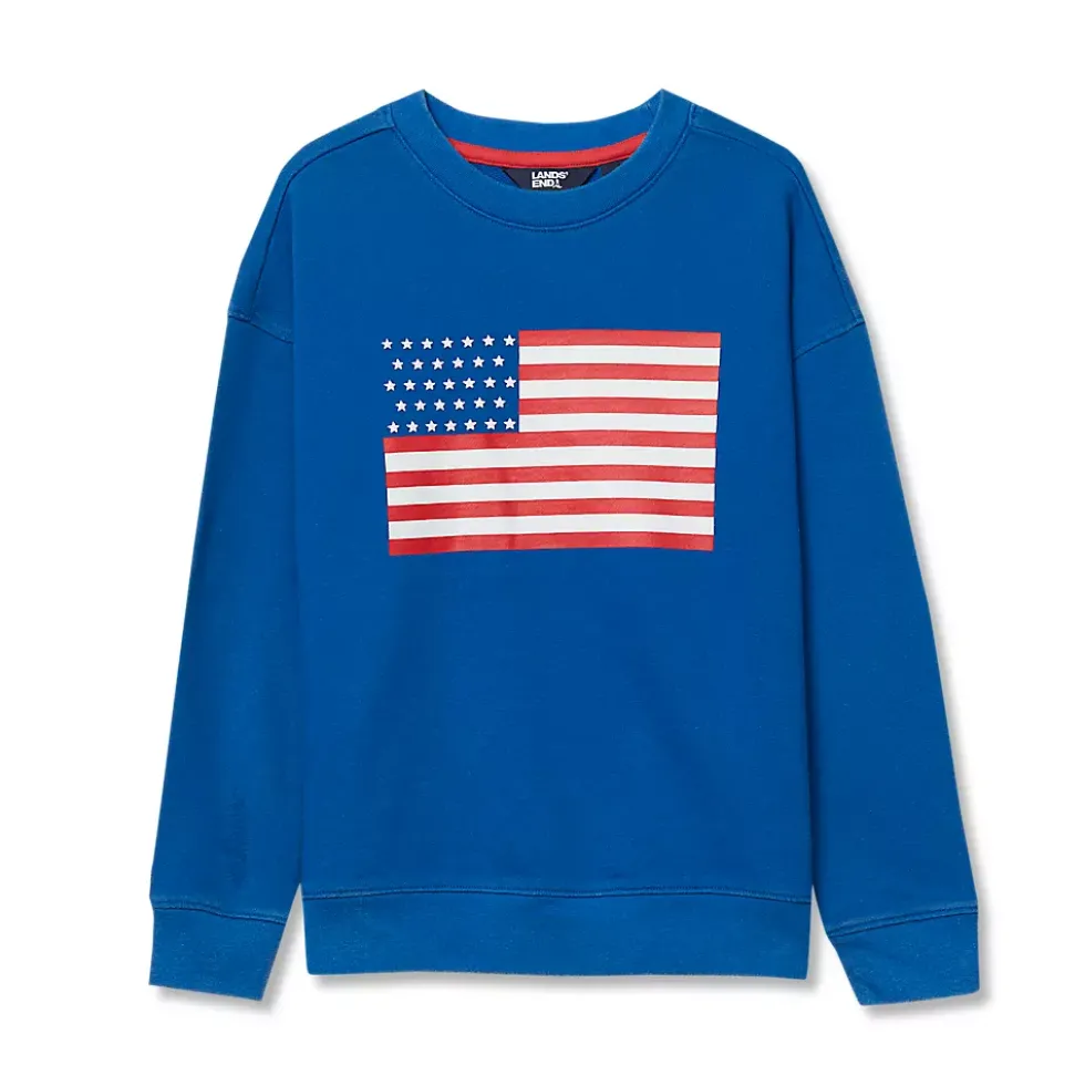 Boys French Terry Crewneck Sweatshirt