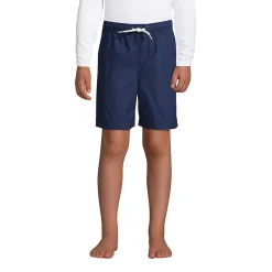 Boys Husky Solid Volley Swim Trunks