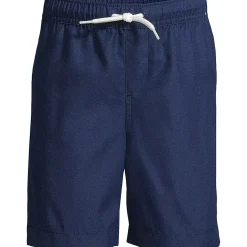 Boys Husky Solid Volley Swim Trunks