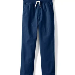 Boys Husky Stretch Soft Rib Waist Iron Knee Pull On Pants