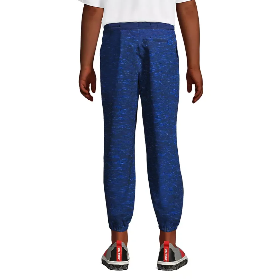 Boys Iron Knee Athletic Stretch Woven Jogger Sweatpants