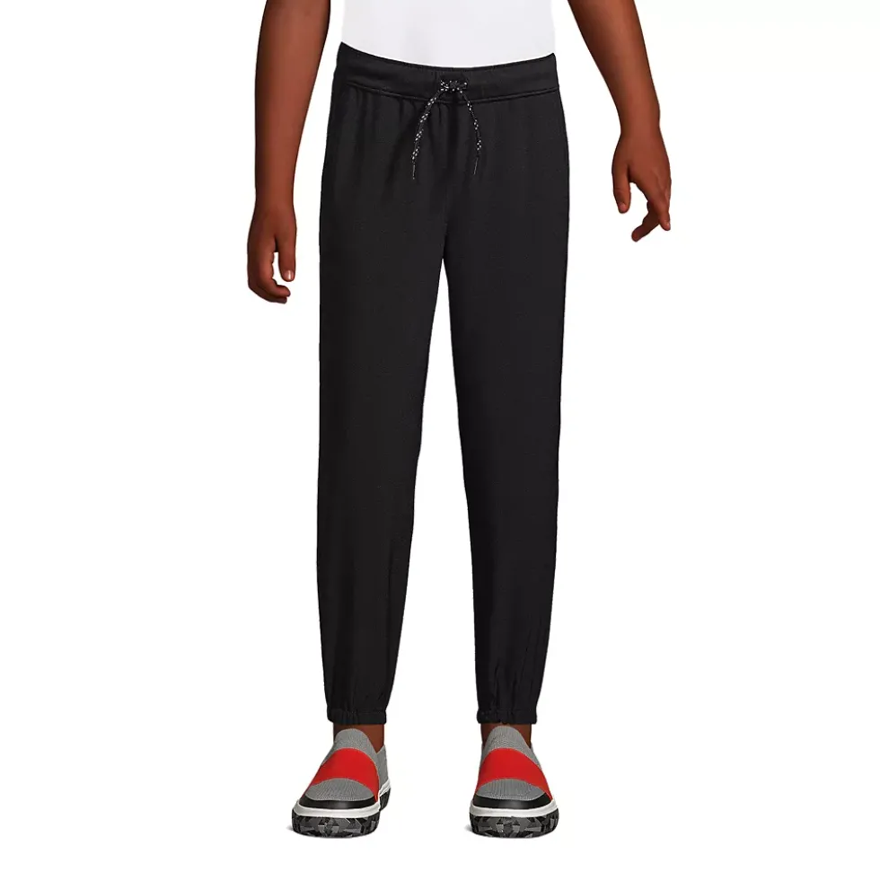 Boys Iron Knee Athletic Stretch Woven Jogger Sweatpants