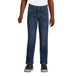 Boys Iron Knee Straight Leg Ultra Soft Jeans