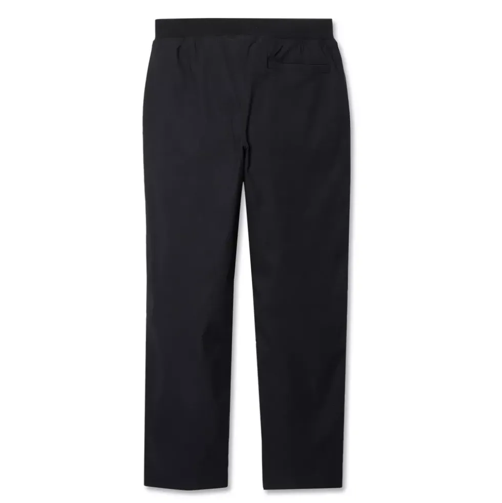 Boys Iron Knee Stretch Jersey Lined Pull On Pants