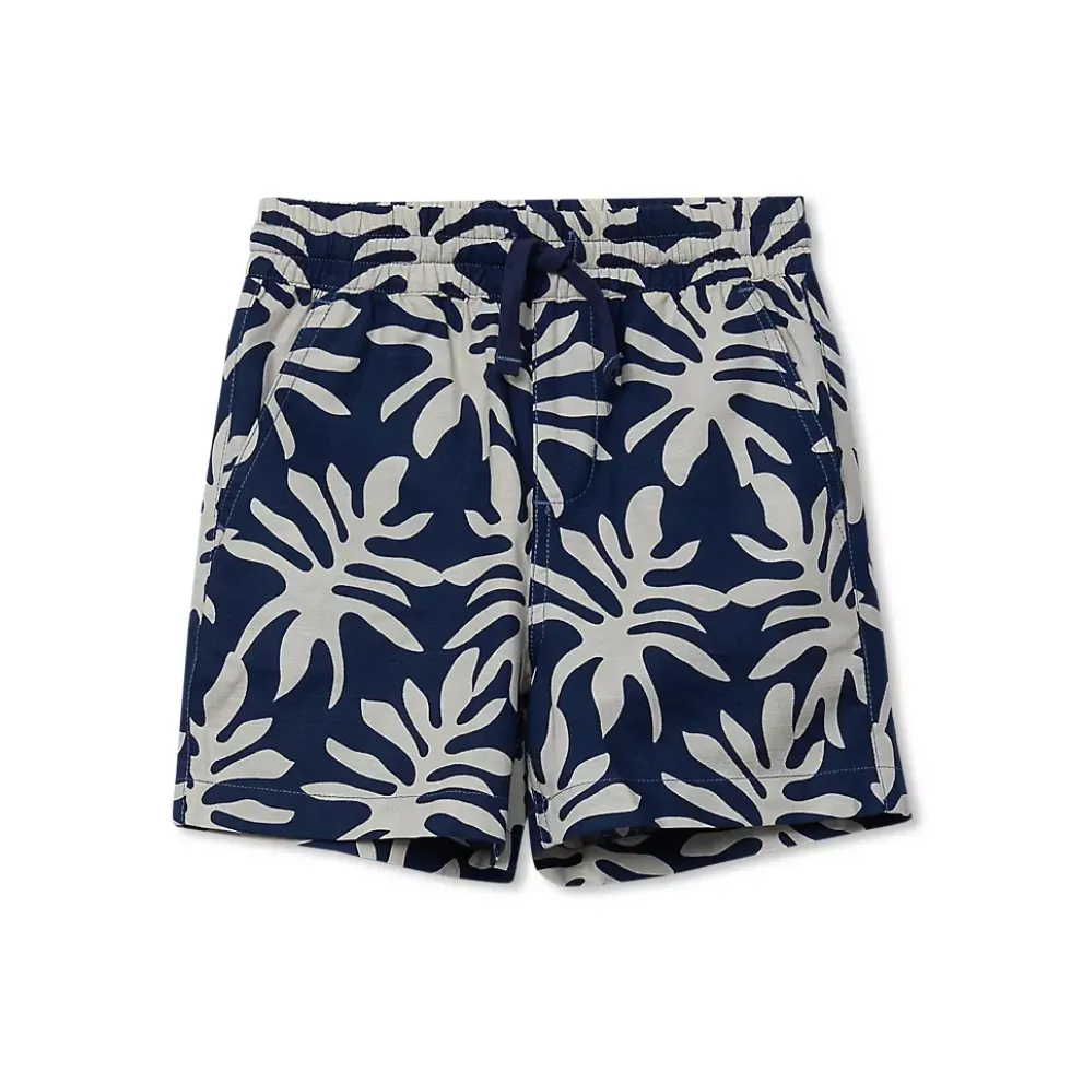Boys Linen Slub Shorts