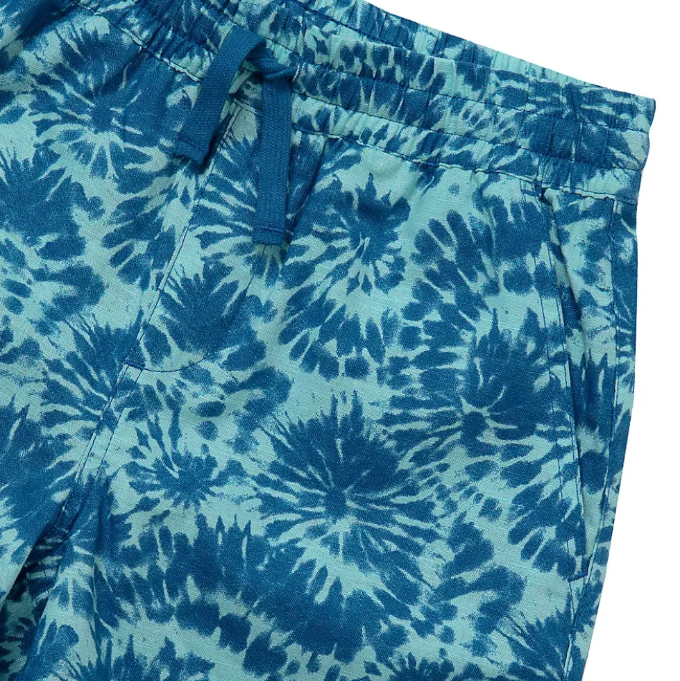 Boys Linen Slub Shorts