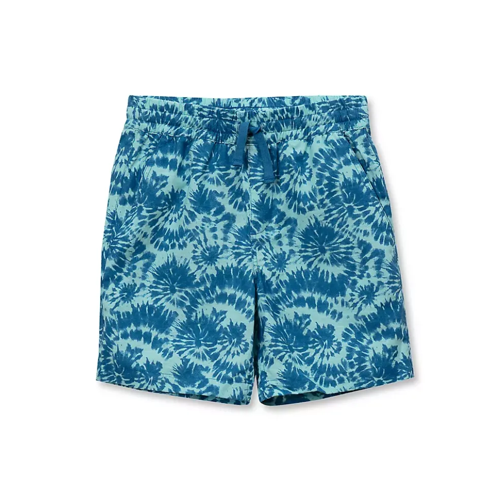 Boys Linen Slub Shorts